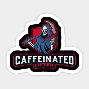 Caffeinated lifter Preworkout Sticker